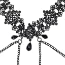 Lace Collar With Nipple Ties thumbnail 4