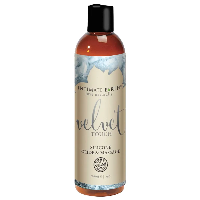 Intimate Earth Elite Silicone Glide \& Massage velvet