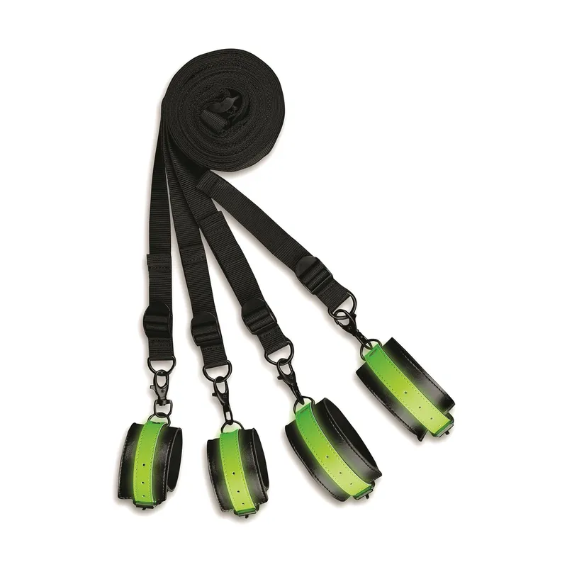 Ouch! Glow In The Dark Bed Bindings Restraint Kit