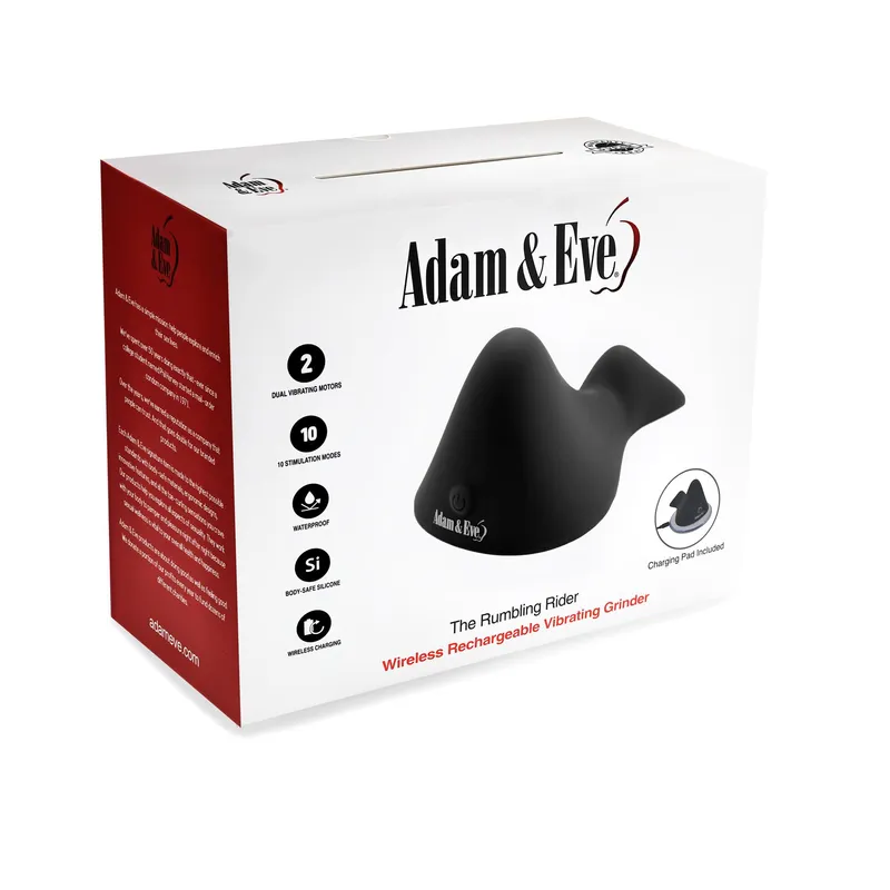 Adam & Eve Rumbling Rider With Wireless Charging Pad
