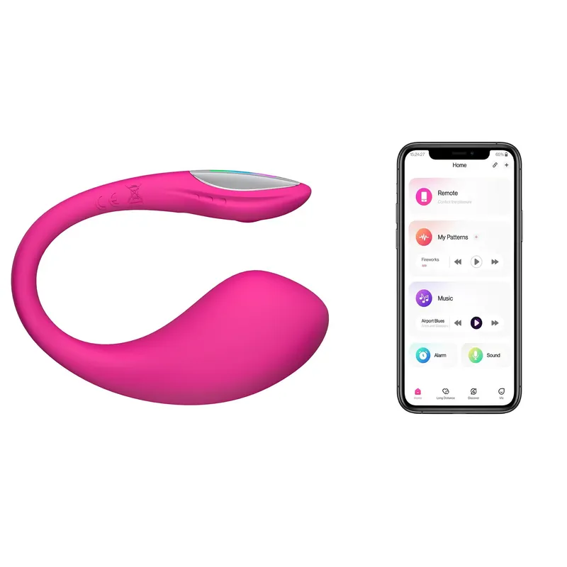 Lovense Lush 4 App Enabled G-Spot Egg Vibrator