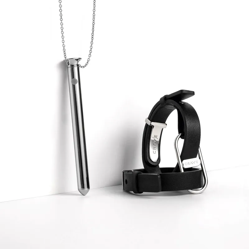 Crave Classic Pleasure Jewelry Set Vesper & Icon Cuffs