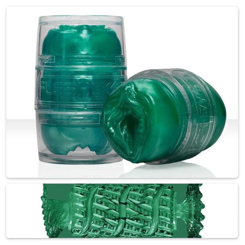 fleshlight quickshot alien mouth \& butt green