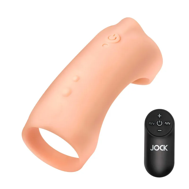 Vibrating Silicone Penis Sleeve