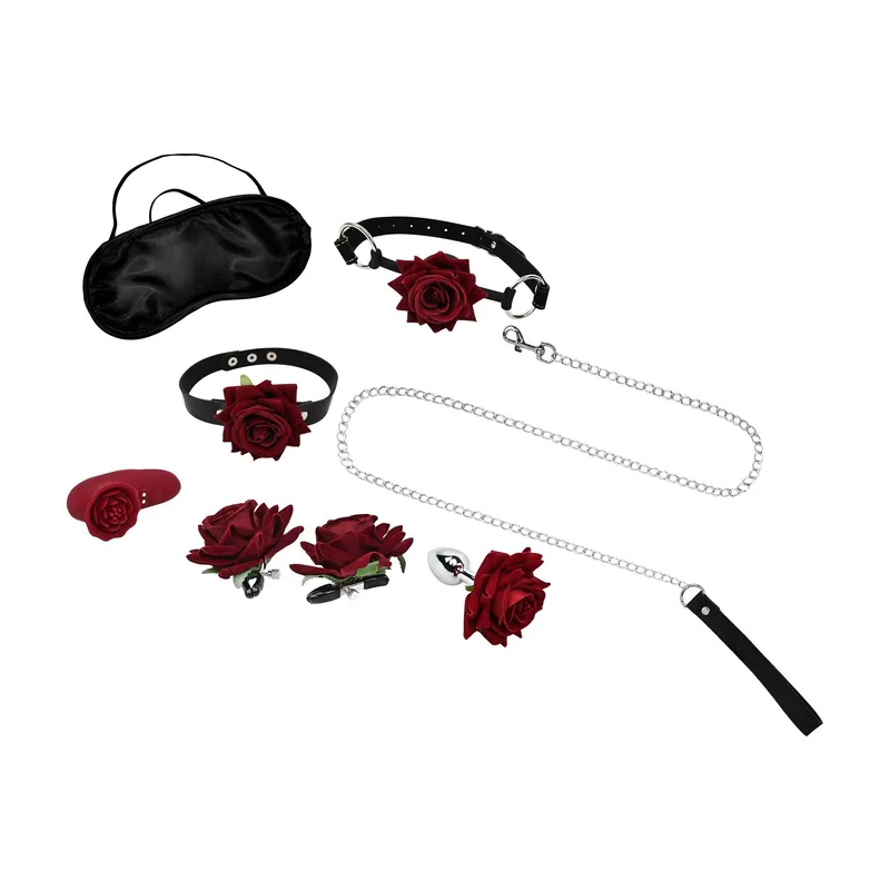 Adam & Eve Ravishing Rose 7 Piece Couples Kit