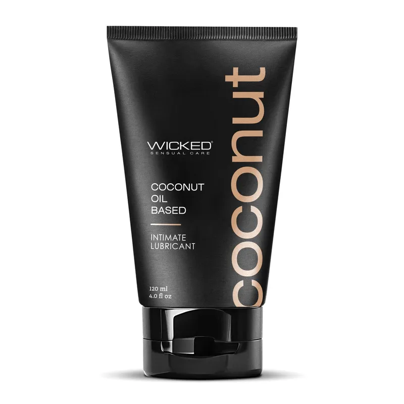 coconut oil based intimate lubricant front