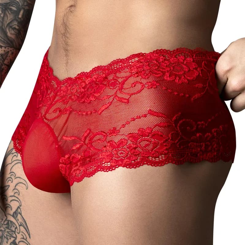 Sassy Mini Short Sheer Pouch