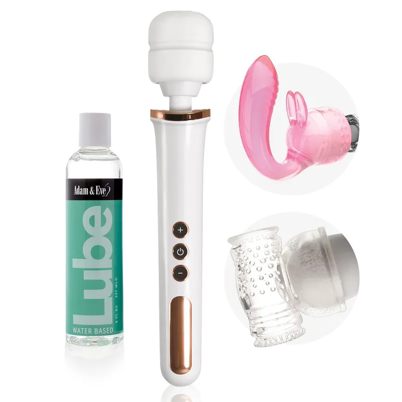 Adam & Eve Magic Massager Rechargeable Deluxe Kit