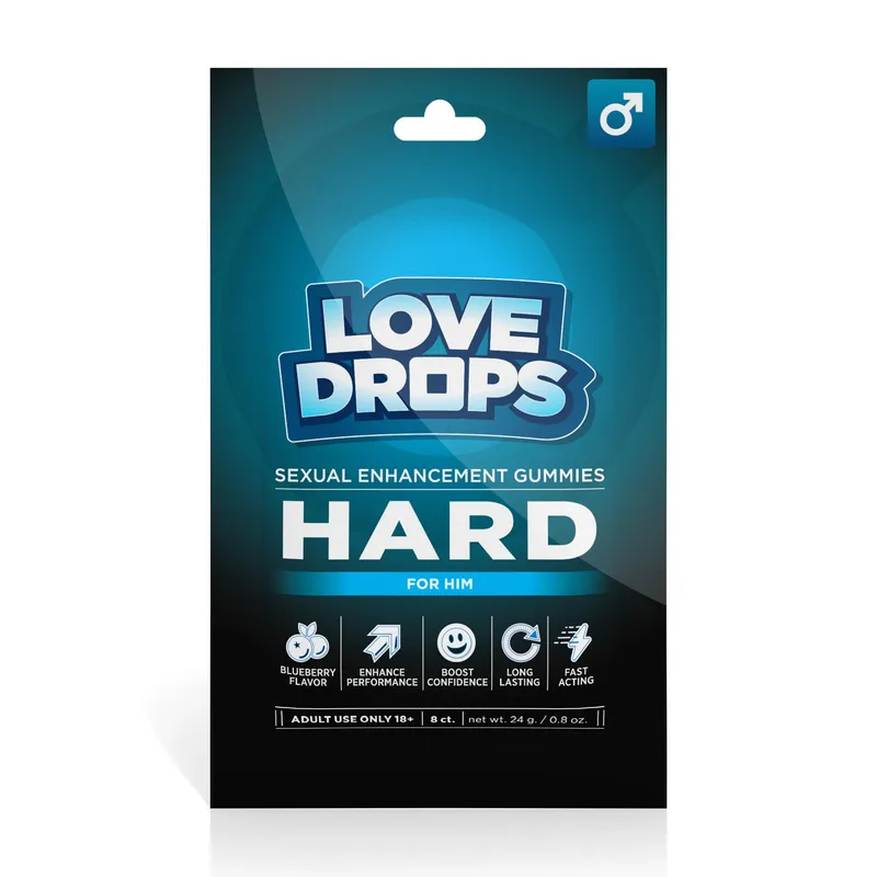 Love Drops Hard for Him Gummies