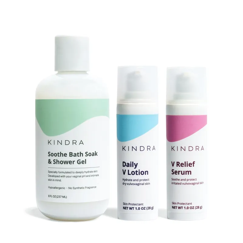 Kindra Ultimate Comfort and Cleansing V Relief Bundle