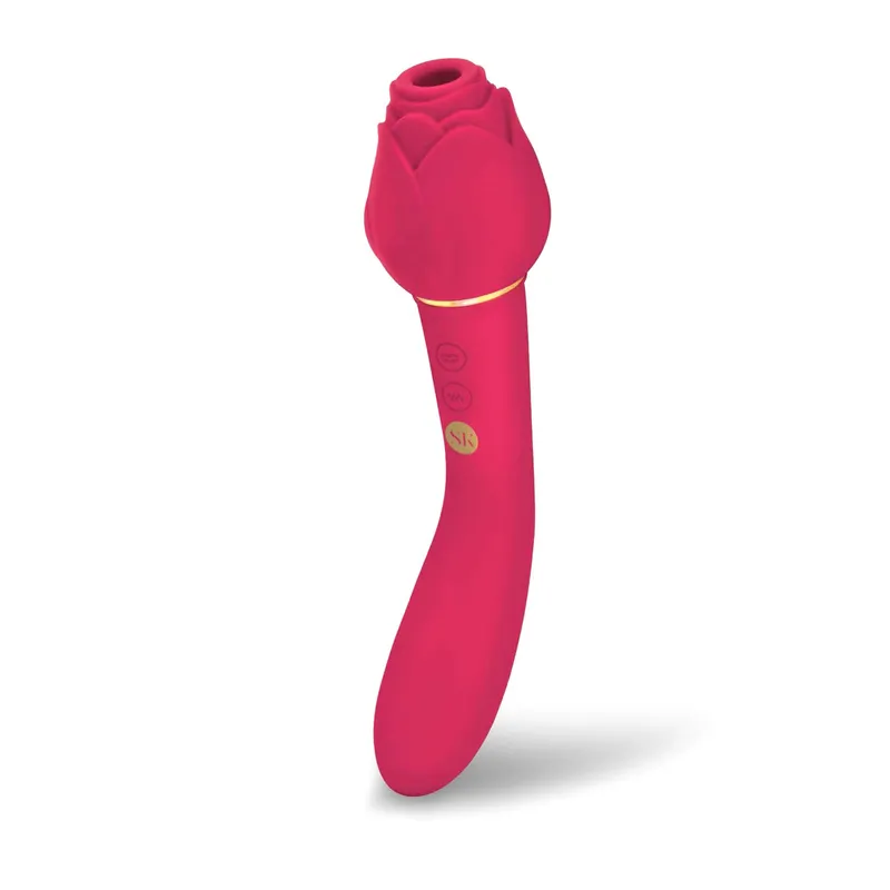 Rosegasm Twosome Dual Ended Suction Vibrator